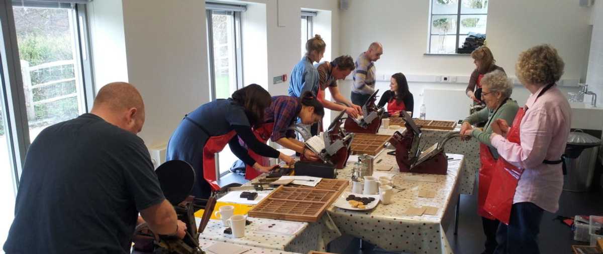 Love Letterpress workshop at Ditchling Museum of Art+Craft, East Sussex