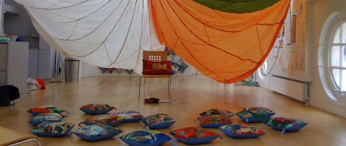 The Clore Learning Centre set up for an early years activity at the Old Royal Naval College, Greenwich © ORNC